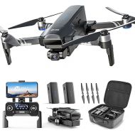 Holy Stone HS600 2-Axis Gimbal Drones with 4K EIS Camera for Adults, Integrated Remote ID, 2 Batteries 56-Min Flight Time, 10000 FT Range Transmission, GPS Drone with Brushless Motors, 4K/30FPS