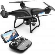 [아마존 핫딜]  [아마존핫딜]Holy Stone GPS FPV RC Drone HS100 with Camera Live Video 1080P HD and GPS Return Home Quadcopter with Adjustable Wide-Angle WIFI Camera Follow Me, Altitude Hold, Intelligent Batter