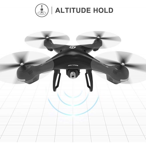  [아마존 핫딜]  [아마존핫딜]Holy Stone GPS FPV RC Drone HS100 with Camera Live Video 1080P HD and GPS Return Home Quadcopter with Adjustable Wide-Angle WIFI Camera Follow Me, Altitude Hold, Intelligent Batter