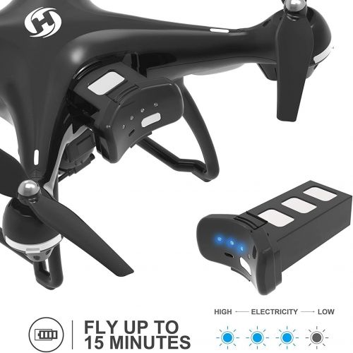  [아마존 핫딜]  [아마존핫딜]Holy Stone GPS FPV RC Drone HS100 with Camera Live Video 1080P HD and GPS Return Home Quadcopter with Adjustable Wide-Angle WIFI Camera Follow Me, Altitude Hold, Intelligent Batter