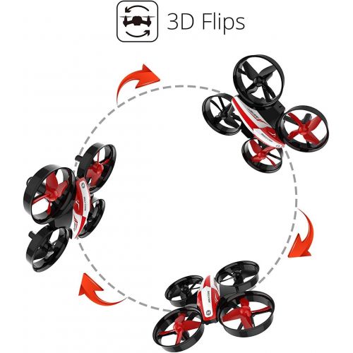  [아마존 핫딜]  [아마존핫딜]Holy Stone HS210 Mini Drone RC Nano Quadcopter Best Drone for Kids and Beginners RC Helicopter Plane with Auto Hovering, 3D Flip, Headless Mode and Extra Batteries Toys for Boys an