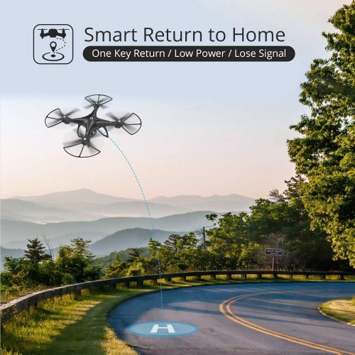  [아마존 핫딜]  [아마존핫딜]Holy Stone HS100G Drone with 1080p FHD Camera 5G FPV Live Video and GPS Return Home Function RC Quadcopter for Beginners Kids Adults with Follow Me, Altitude Hold, Intelligent Batt