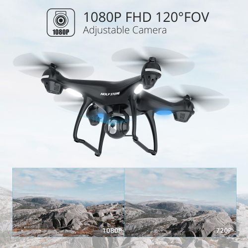  [아마존 핫딜]  [아마존핫딜]Holy Stone HS100G Drone with 1080p FHD Camera 5G FPV Live Video and GPS Return Home Function RC Quadcopter for Beginners Kids Adults with Follow Me, Altitude Hold, Intelligent Batt