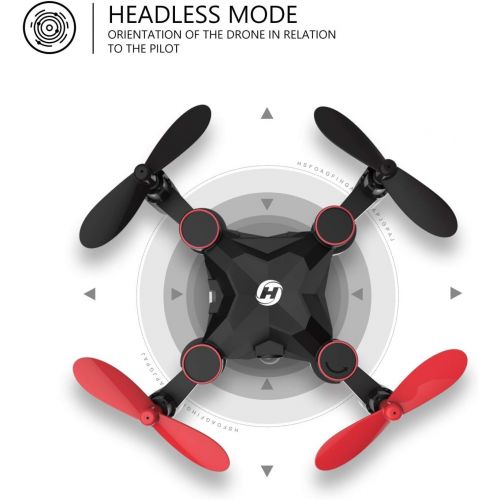  [아마존 핫딜]  [아마존핫딜]Holy Stone HS190 Foldable Mini Nano RC Drone for Kids Gift Portable Pocket Quadcopter with Altitude Hold 3D Flips and Headless Mode Easy to Fly for Beginners