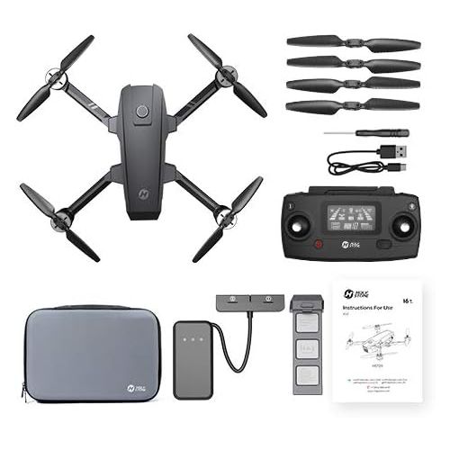  [아마존핫딜][아마존 핫딜] Holy Stone HS720 Foldable GPS Drone with 2K FHD Camera for Adults, Quadcopter with Brushless Motor, Auto Return Home, Follow Me, 26 Minutes Flight Time, Long Control Range, Include