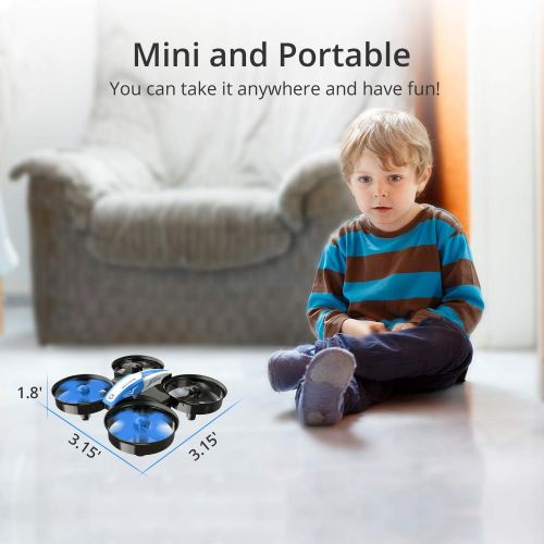  [아마존 핫딜] Holy Stone Mini Drone for Kids and Beginners RC Nano Quadcopter Indoor Small Helicopter Plane with Auto Hovering, 3D Flip, Headless Mode and 3 Batteries, Great Gift Toy for Boys an