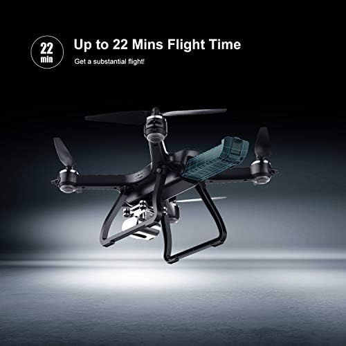  [아마존베스트]Holy Stone HS700D FPV Drone with 2K HD Camera Live Video and GPS Return Home, RC Quadcopter for Adults Beginners with Brushless Motor, Follow Me, 5G WiFi Transmission, Modular Batt