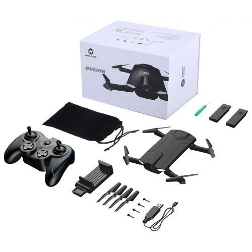  [아마존 핫딜]  [아마존핫딜]Holy Stone HS160 FPV Mini Drohne faltbar mit HD Kamera live ubertragung lange Flugzeit rc pocket Drohne RTF Quadcopter ferngesteuert mit Hoehenhaltung,Headless Modus,App steuern fuer