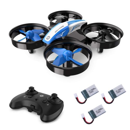  [아마존 핫딜]  [아마존핫딜]Holy Stone HS210 Mini Drohne fuer Kinder, Indoor Quadrocopter Helikopter Ferngesteuert mit 3 Akkus, Bis zu 21 Minuten Flugzeit, Anfangerfreundliche Funktionen, Ideal fuer Kinder Anfa