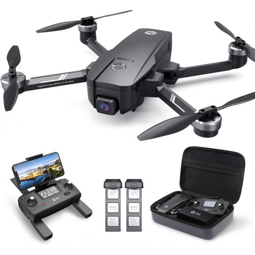  Holy Stone HS720E GPS Drone with 4K EIS UHD 130°FOV Camera for Adults Beginner, FPV Quadcopter with Brushless Motor, 2 Batteries 46 Min Flight Time, 5GHz Transmission, Smart Return