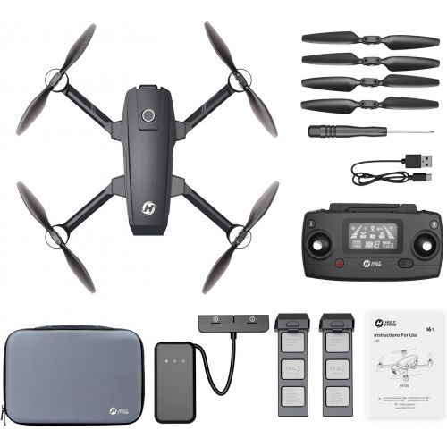  Holy Stone HS720E GPS Drone with 4K EIS UHD 130°FOV Camera for Adults Beginner, FPV Quadcopter with Brushless Motor, 2 Batteries 46 Min Flight Time, 5GHz Transmission, Smart Return