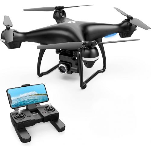  Holy Stone 2K GPS FPV RC Drone HS100 with HD Camera Live Video and GPS Return Home, Large Quadcopter with Adjustable Wide-Angle Camera, Follow Me, Altitude Hold, 18 Minutes Flight,