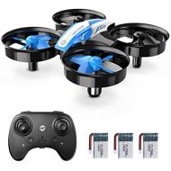 Holy Stone Mini Drone for Kids and Beginners RC Nano Quadcopter Indoor Small Helicopter Plane with Auto Hovering, 3D Flip, Headless Mode and 3 Batteries, Great Gift Toy for Boys an