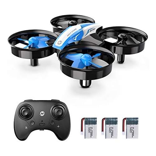  Holy Stone Mini Drone for Kids and Beginners RC Nano Quadcopter Indoor Small Helicopter Plane with Auto Hovering, 3D Flip, Headless Mode and 3 Batteries, Great Gift Toy for Boys an