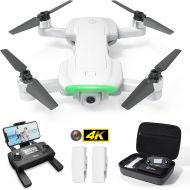 Holy Stone HS510 GPS Drone for Adults with 4K UHD Wifi Camera, FPV Quadcopter Foldable for Beginners with Brushless Motor, Return Home, Follow Me,2 Batteries and Storage Bag, Grey