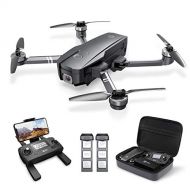 Holy Stone HS720 Foldable GPS Drone with 4K UHD Camera for Adults, Quadcopter with Brushless Motor, Auto Return Home, Follow Me, 26 Minutes Flight Time, Long Control Range, Include