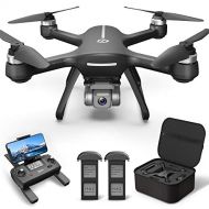 Holy Stone HS700E 4K UHD Drone with EIS Anti Shake 130°FOV Camera for Adults, GPS Quadcopter with 5GHz FPV Transmission, Brushless Motor, Easy Auto Return Home, Follow Me and Outdo