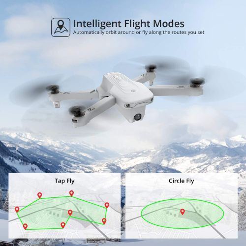  [아마존베스트]Holy Stone HS175 Drone with Camera for Adults 2K UHD, GPS Auto Return, 5GHz FPV RC Quadcopter Follow Me, Waypoints, Circle Fly, Optical Flow, Headless Mode, 2 Batteries for 40 Min