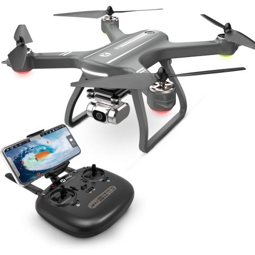  Holy Stone HS700 FPV Drone with 1080p HD Camera Live Video and GPS Return Home RC Quadcopter for Adults Beginners with Brushless Motor, Follow Me,5G WiFi Transmission,Compatible wi