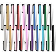 [아마존베스트]HomEdge homEdge Slim Stylus Pen Set of 20 Pack, Universal Stylus Compatible with All Device with Capacitive Touch Screen  10 Color