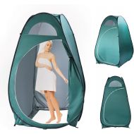 HomVent Pop Up Privacy Tent,Portable Outdoor Shower Tent, Camp Toilet,Sun Shelter Camp Changing Dressing Room,Army Green