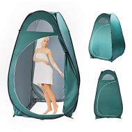 HomVent Pop Up Privacy Tent,Portable Outdoor Shower Tent, Camp Toilet,Sun Shelter Camp Changing Dressing Room,Army Green