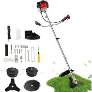 58CC Weed Wacker Gas Powered, 2-Cycle Brush Cutter, 4 in 1 Gas Powered Weed Eater, 18.5