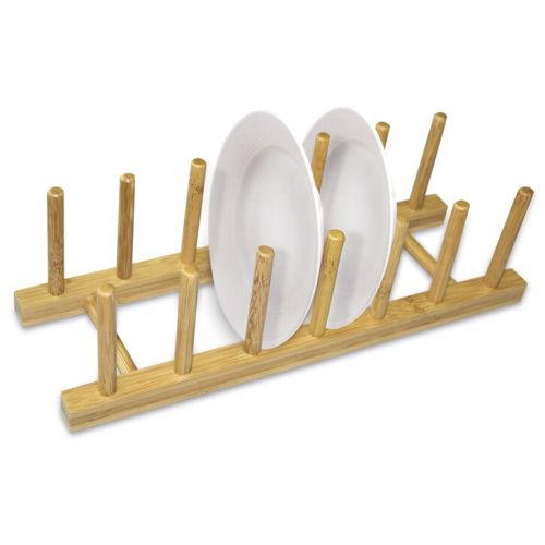  Home Basics Bamboo Dish Rack by Home Basics