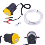 Home Use Mini Type Electric Oil Liquid Transfer Pump Black and Yellow