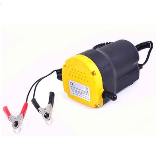  Home Use Mini Type Electric Oil Liquid Transfer Pump Black and Yellow
