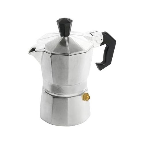  Home Mokita Kaffeemaschine, Kunststoff, Silber/Schwarz, Bis zu 2 Tassen