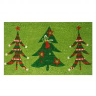 Home & More 120981729 Christmas Trio Doormat, 17 x 29 x 0.60, Multicolor