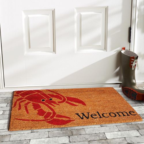 Home & More 120831729 Lobster Doormat, 17 x 29, Multicolor
