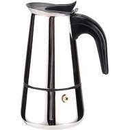 Home Basics EM00248 2 Cup Stainless Steel Espresso Maker, Silver