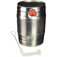 Home Brew Ohio Mini Keg with Cleaning Brush, 5 L