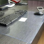 Home Cal Desk Mat,Rectangular, Clear and Grinding (20x36)