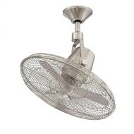 Home Decorators Collection Bentley III 22 in. Oscillating Brushed Nickel Ceiling Fan Collection