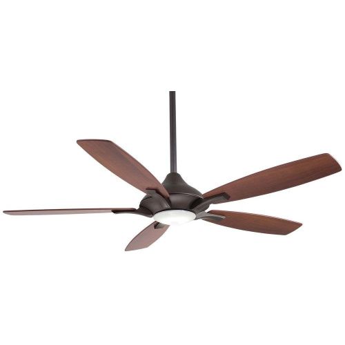  Home Decorators Collection Home Decorators Petersford 52 in. LED Oil-Rubbed Bronze Ceiling Fan