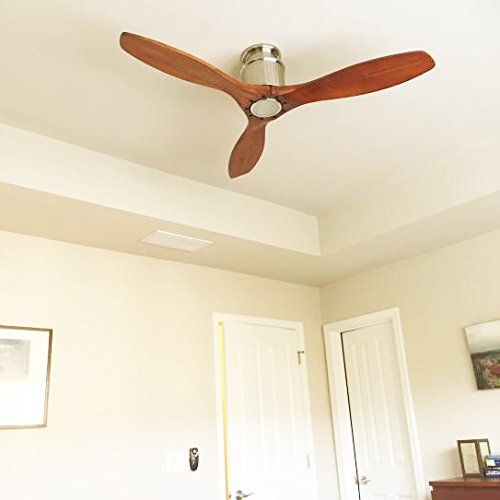  Home Decorators Collection Reagan II 52 in. Brushed Nickel LED Ceiling Fan