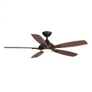Home Decorators Collection Petersford 52 in. LED Oil-Rubbed Bronze Ceiling Fan