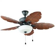 Home Decorators Collection Palm Cove 44 in. Outdoor Natural Iron Ceiling Fan