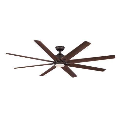  Home Decorators Collection Kensgrove 72 in. IndoorOutdoor Oil-Rubbed Bronze LED Ceiling Fan