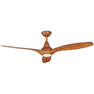 Home Decorators Collection Tidal Breeze 56 in. Indoor LED Distressed Koa Ceiling Fan