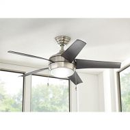 Home Decorators Collection 44 Inch Windward Brushed Nickel Ceiling Fan