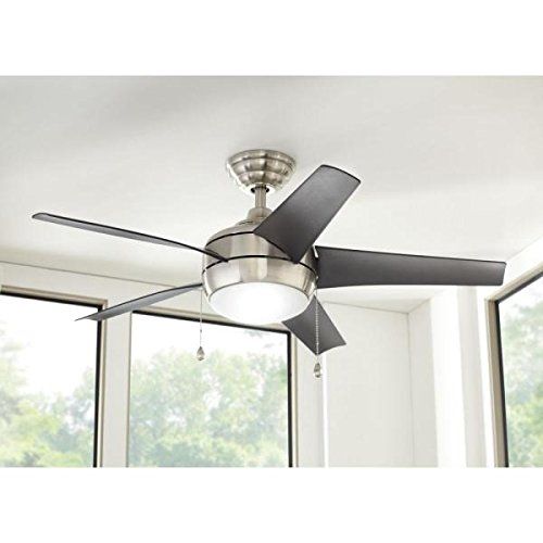  Home Decorators Collection 44 Inch Windward Brushed Nickel Ceiling Fan