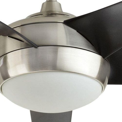  Home Decorators Collection 44 Inch Windward Brushed Nickel Ceiling Fan