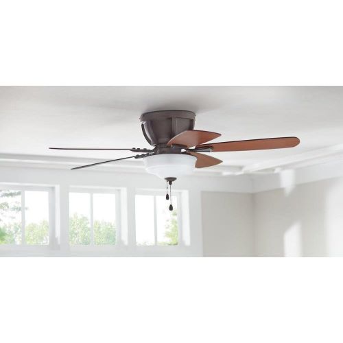  Home Decorators Collection Costner 52 In. Indoor Oil-rubbed Bronze Ceiling Fan