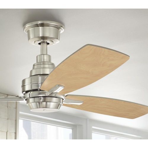  Home Decorators Collection Samson Park 52 in. Indoor Brushed Nickel Ceiling Fan with Remote Control