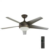 Home Decorators Collection 26661 Windward IV 52 in. LED Indoor Oil-Rubbed Bronze Ceiling Fan
