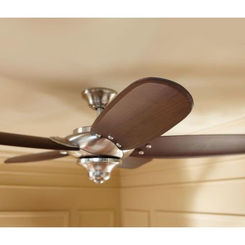  Home Decorators Collection. Home Decorators Collection Altura 56 in. Indoor Brushed Nickel Ceiling Fan with Remote Control